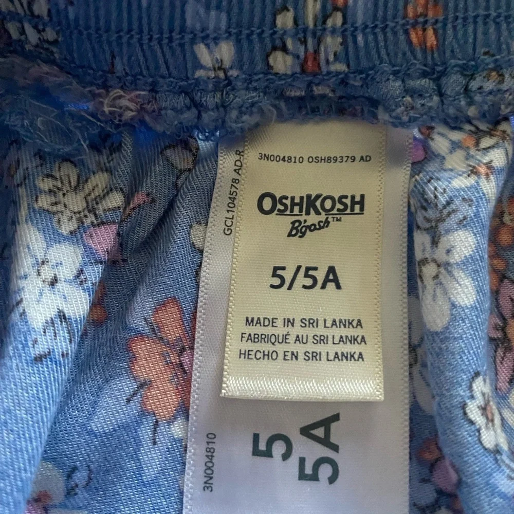 OSH KOSH & FOREVER 22-GIRLS SKIRT AND TOP-SIZE 5